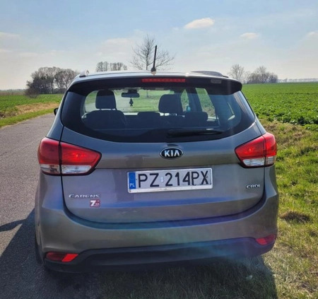 Kia Carens cena 38500 przebieg: 173000, rok produkcji 2015 z Wągrowiec małe 67